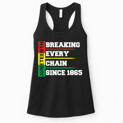 Breaking Every Chain Since 1865 Juneteenth Womens Tank Top