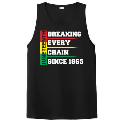 Breaking Every Chain Since 1865 Juneteenth PosiCharge Competitor Tank