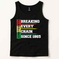 Breaking Every Chain Since 1865 Juneteenth Tank Top