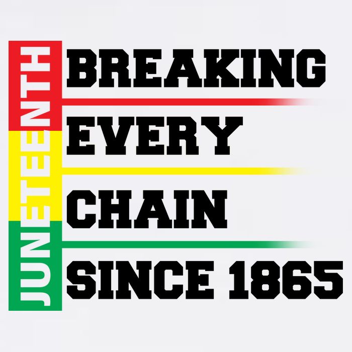 Breaking Every Chain Since 1865 Juneteenth Garment-Dyed Sweatshirt
