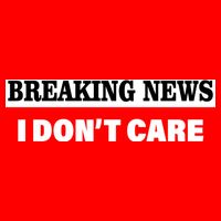 Breaking News I Don't Care Funny Meme 16 in Basic Backpack