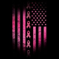 Breast Cancer American Flag Impact Tech Backpack