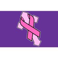 Breast Cancer Awareness Christian Pink Cross Ribbon Bumper Sticker