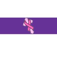 Breast Cancer Awareness Christian Pink Cross Ribbon Bumper Sticker