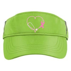 Breast Cancer Awareness Doctor Nurse Stethoscope Adult Drive Performance Visor