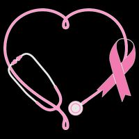 Breast Cancer Awareness Doctor Nurse Stethoscope Tall T-Shirt