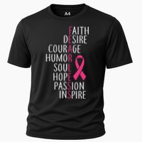 Breast Cancer Awareness Fearless Faith Performance Shirt
