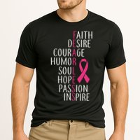 Breast Cancer Awareness Fearless Faith Performance Shirt