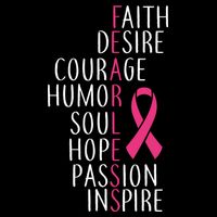 Breast Cancer Awareness Fearless Faith Performance Shirt