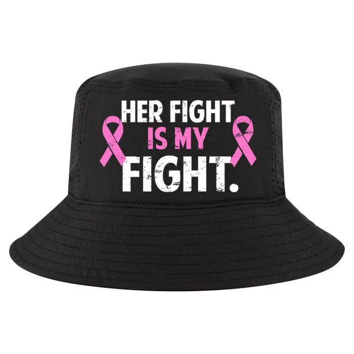 Breast Cancer Awareness Her Fight Is My Fight Cool Comfort Performance Bucket Hat