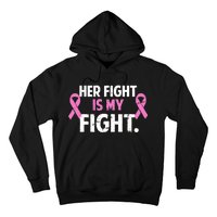 Breast Cancer Awareness Her Fight Is My Fight Hoodie