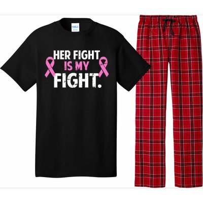 Breast Cancer Awareness Her Fight Is My Fight Pajama Set