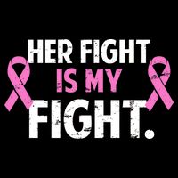 Breast Cancer Awareness Her Fight Is My Fight Visor
