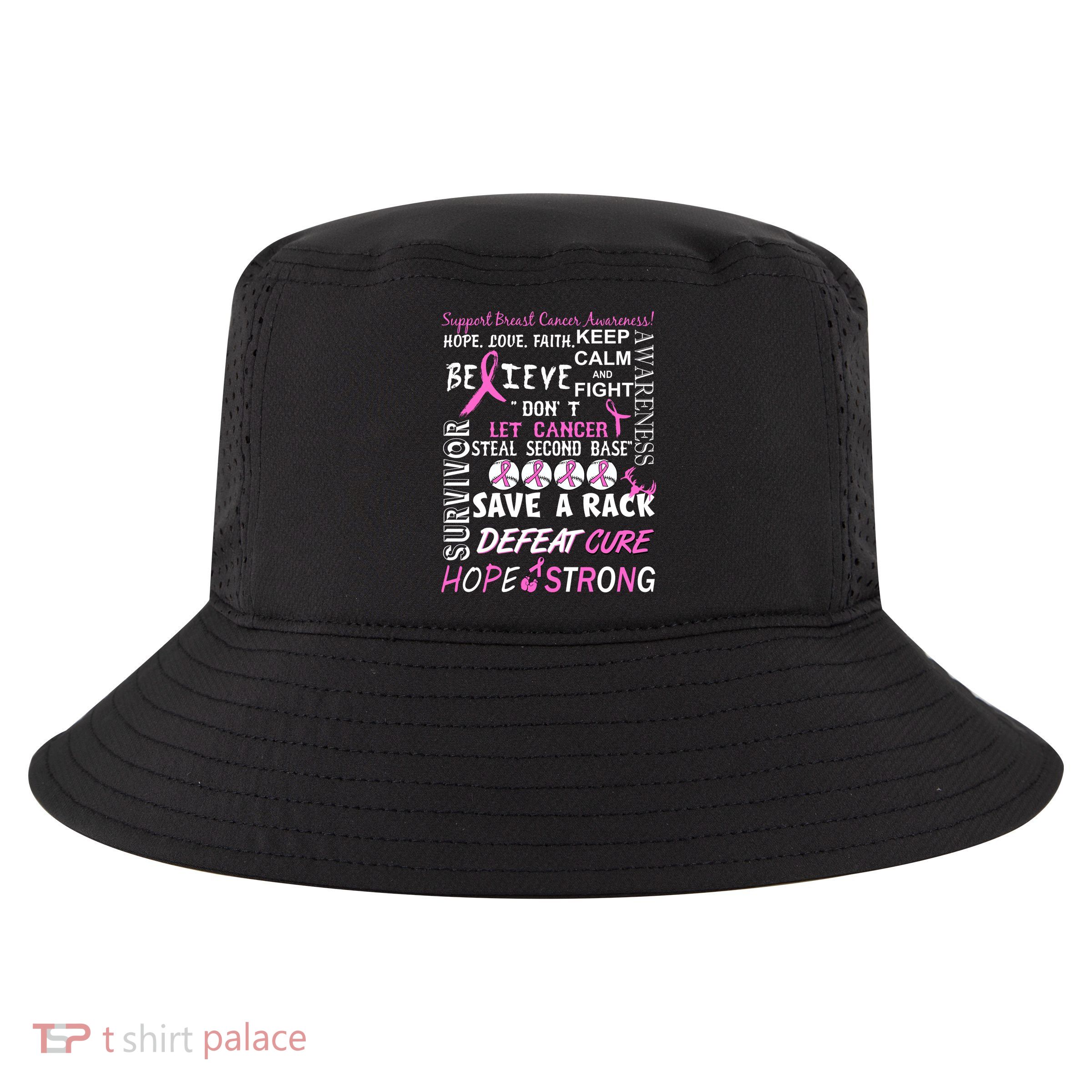 Breast Cancer Awareness Mash-Up Cool Comfort Performance Bucket Hat