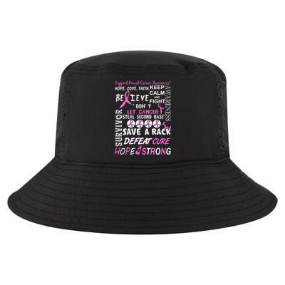 Breast Cancer Awareness Mash-Up Cool Comfort Performance Bucket Hat