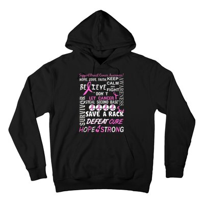 Breast Cancer Awareness Mash-Up Hoodie