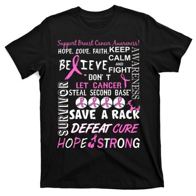 Breast Cancer Awareness Mash-Up T-Shirt