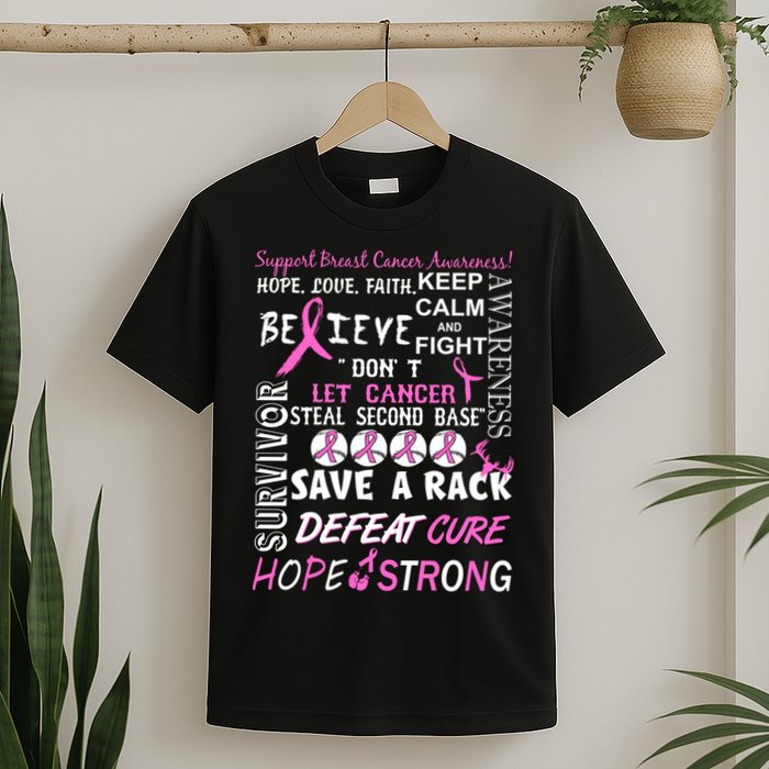 Breast Cancer Awareness Mash-Up T-Shirt