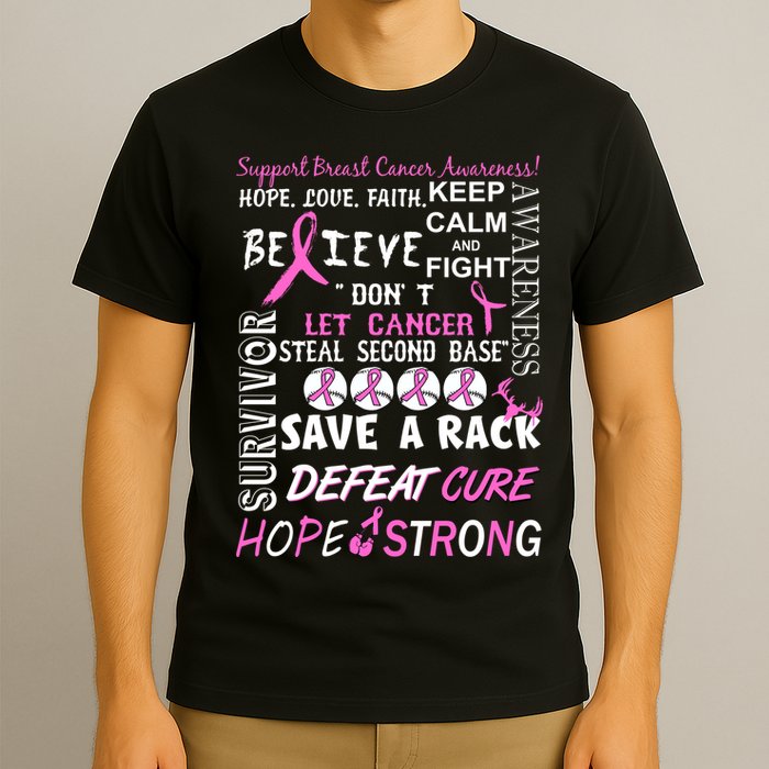 Breast Cancer Awareness Mash-Up T-Shirt