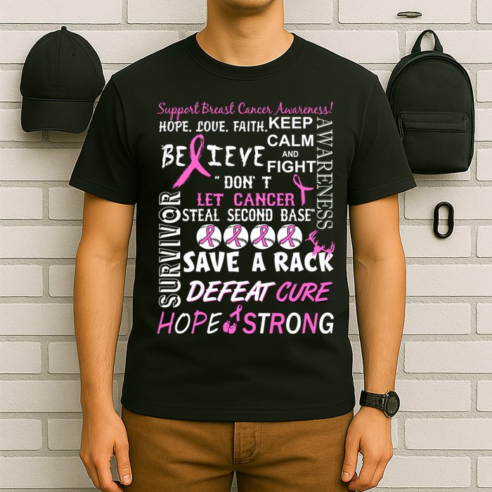 Breast Cancer Awareness Mash-Up T-Shirt