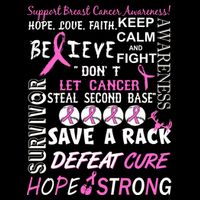 Breast Cancer Awareness Mash-Up T-Shirt