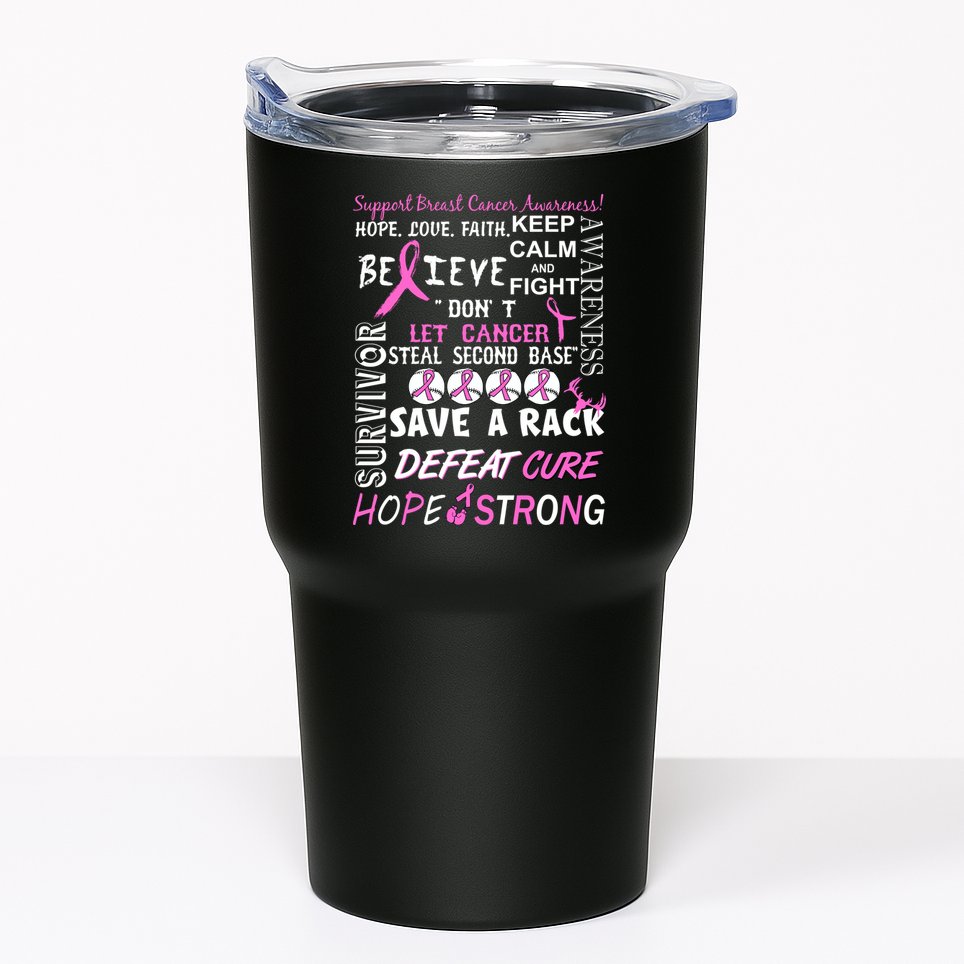 Breast Cancer Awareness Mash-Up Tumbler