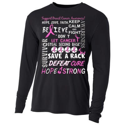 Breast Cancer Awareness Mash-Up Cooling Performance Long Sleeve Crew