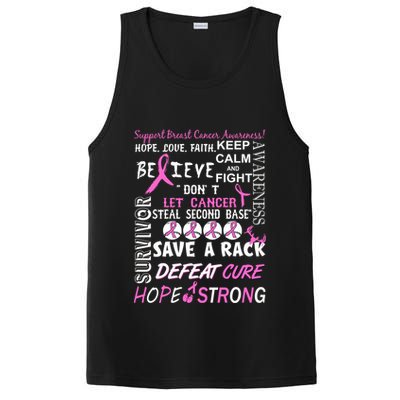 Breast Cancer Awareness Mash-Up PosiCharge Competitor Tank