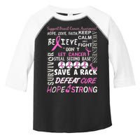 Breast Cancer Awareness Mash-Up Toddler Fine Jersey T-Shirt