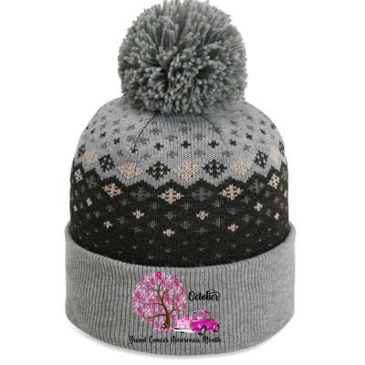 Breast Cancer Awareness Month October Roots The Baniff Cuffed Pom Beanie