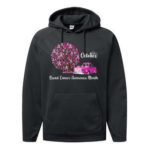 Breast Cancer Awareness Month October Roots Performance Fleece Hoodie