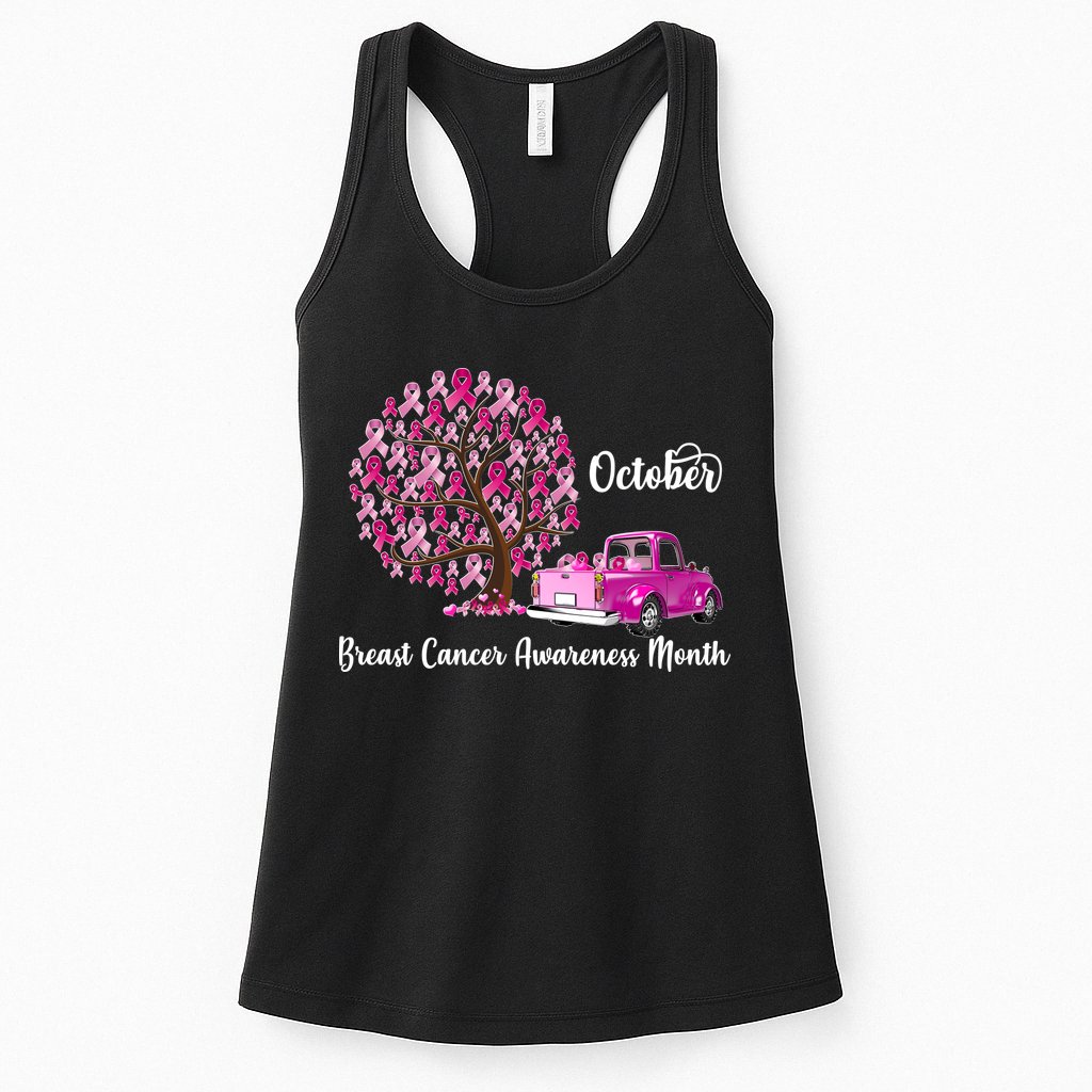 Breast Cancer Awareness Month October Roots Womens Tank Top