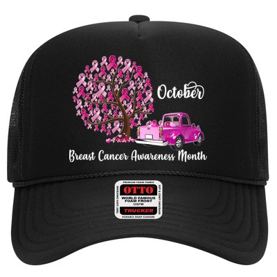 Breast Cancer Awareness Month October Roots Trucker Hat