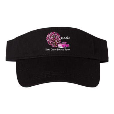 Breast Cancer Awareness Month October Roots Valucap Bio-Washed Visor