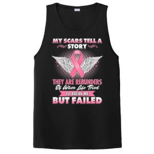 Breast Cancer Awareness My Scars Tell A Story PosiCharge Competitor Tank