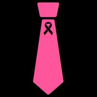 Breast Cancer Awareness Ribbon Tie Drawstring Bag