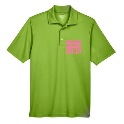 Breast Cancer Awareness Wednesdays We Wear Pink Men's Origin Performance Pique Polo