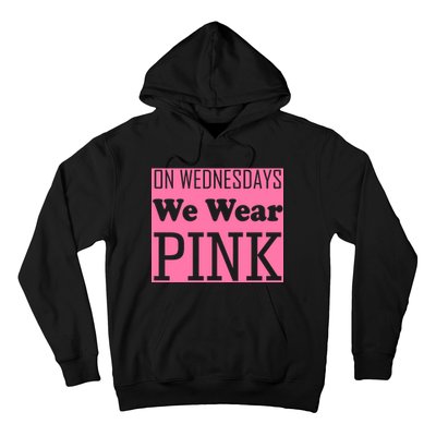 Breast Cancer Awareness Wednesdays We Wear Pink Hoodie