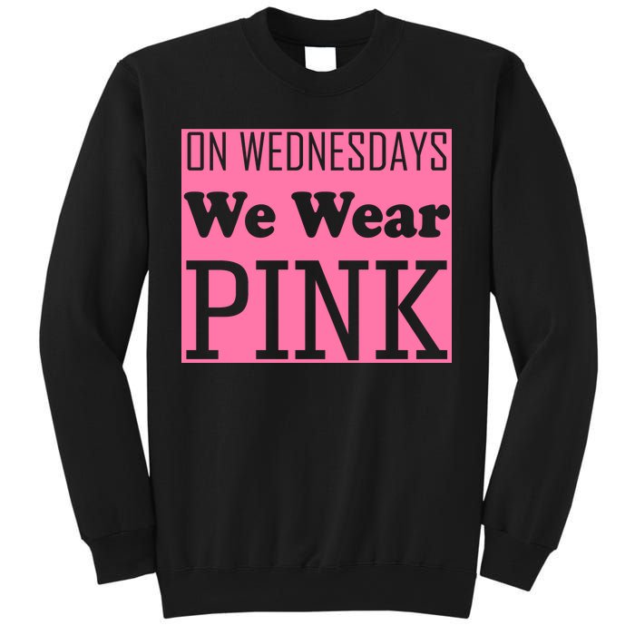 Breast Cancer Awareness Wednesdays We Wear Pink Sweatshirt