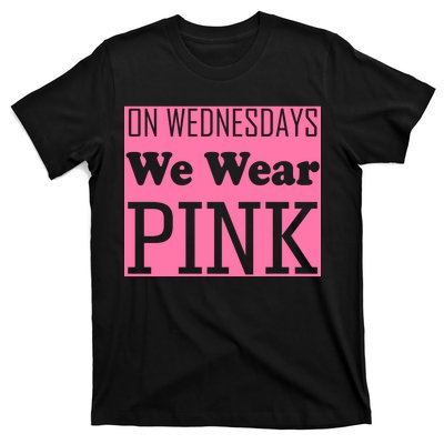 Breast Cancer Awareness Wednesdays We Wear Pink T-Shirt