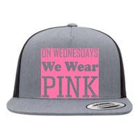 Breast Cancer Awareness Wednesdays We Wear Pink Flat Bill Trucker Hat