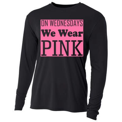 Breast Cancer Awareness Wednesdays We Wear Pink Cooling Performance Long Sleeve Crew