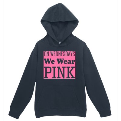 Breast Cancer Awareness Wednesdays We Wear Pink Urban Pullover Hoodie