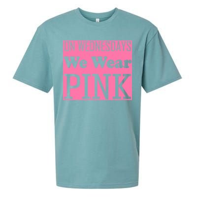 Breast Cancer Awareness Wednesdays We Wear Pink Sueded Cloud Jersey T-Shirt