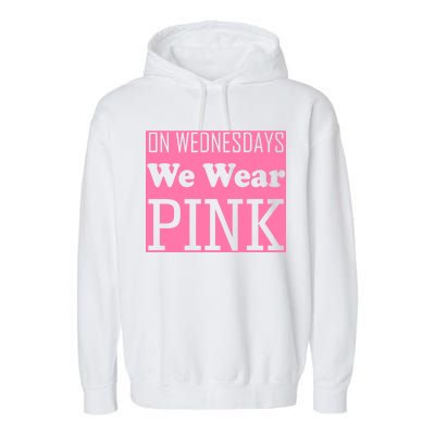 Breast Cancer Awareness Wednesdays We Wear Pink Garment-Dyed Fleece Hoodie