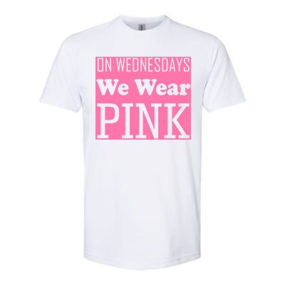 Breast Cancer Awareness Wednesdays We Wear Pink Softstyle CVC T-Shirt