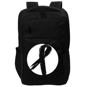 Breast Cancer Circle Ribbon Logo Impact Tech Backpack