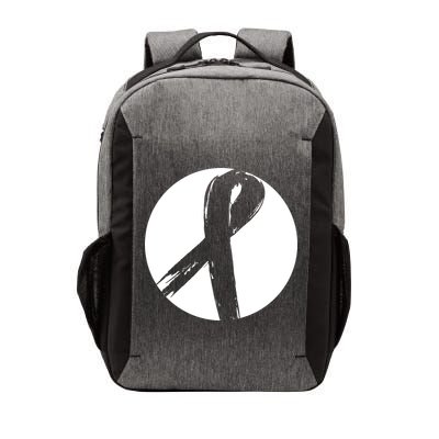 Breast Cancer Circle Ribbon Logo Vector Backpack