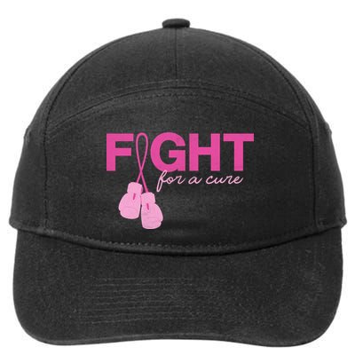 Breast Cancer Fight For A Cure 7-Panel Snapback Hat