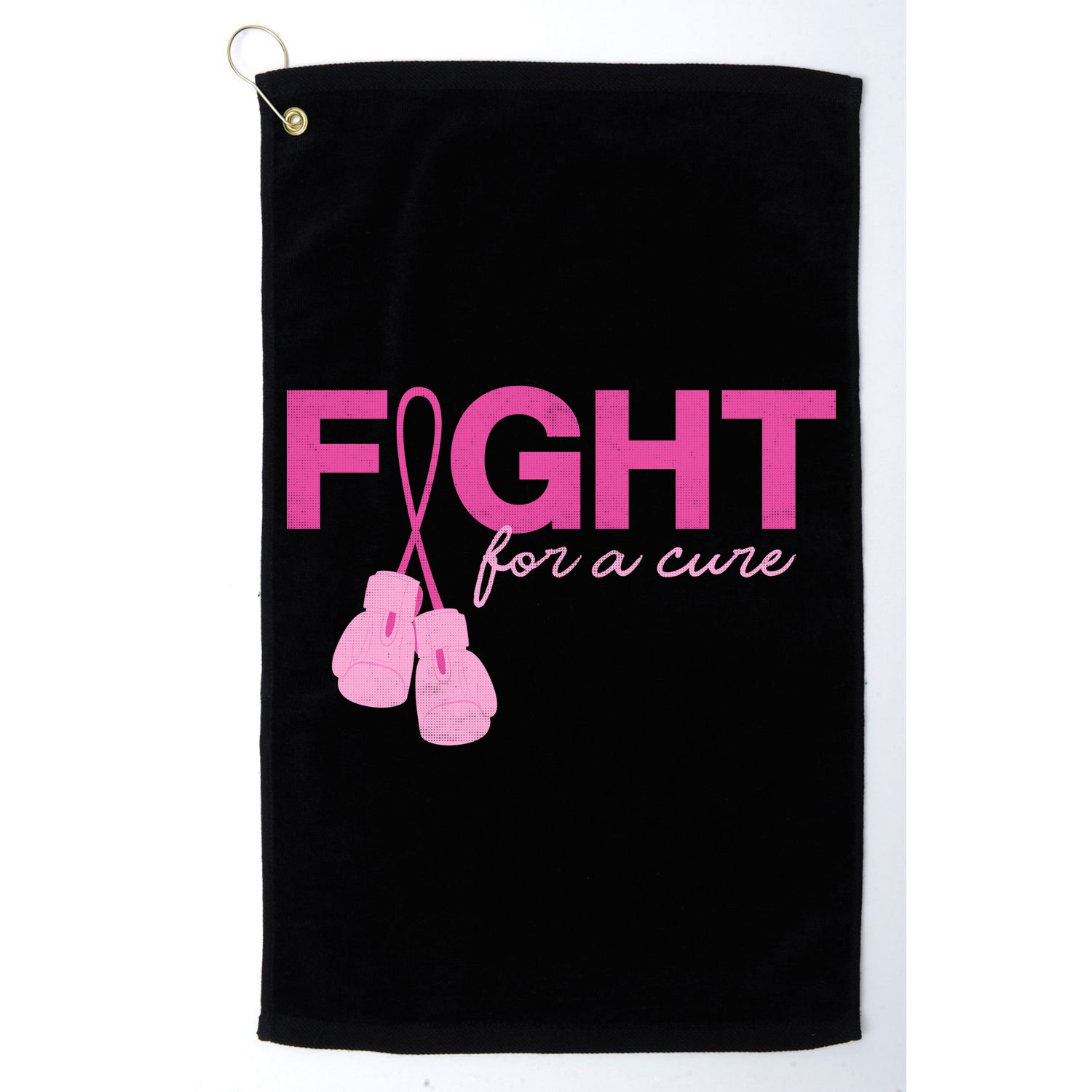 Breast Cancer Fight For A Cure Golf Towel